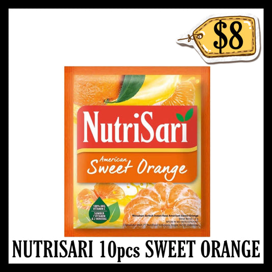 Nutrisari 10pcs Sweet Orange (BBD END APR 2027)