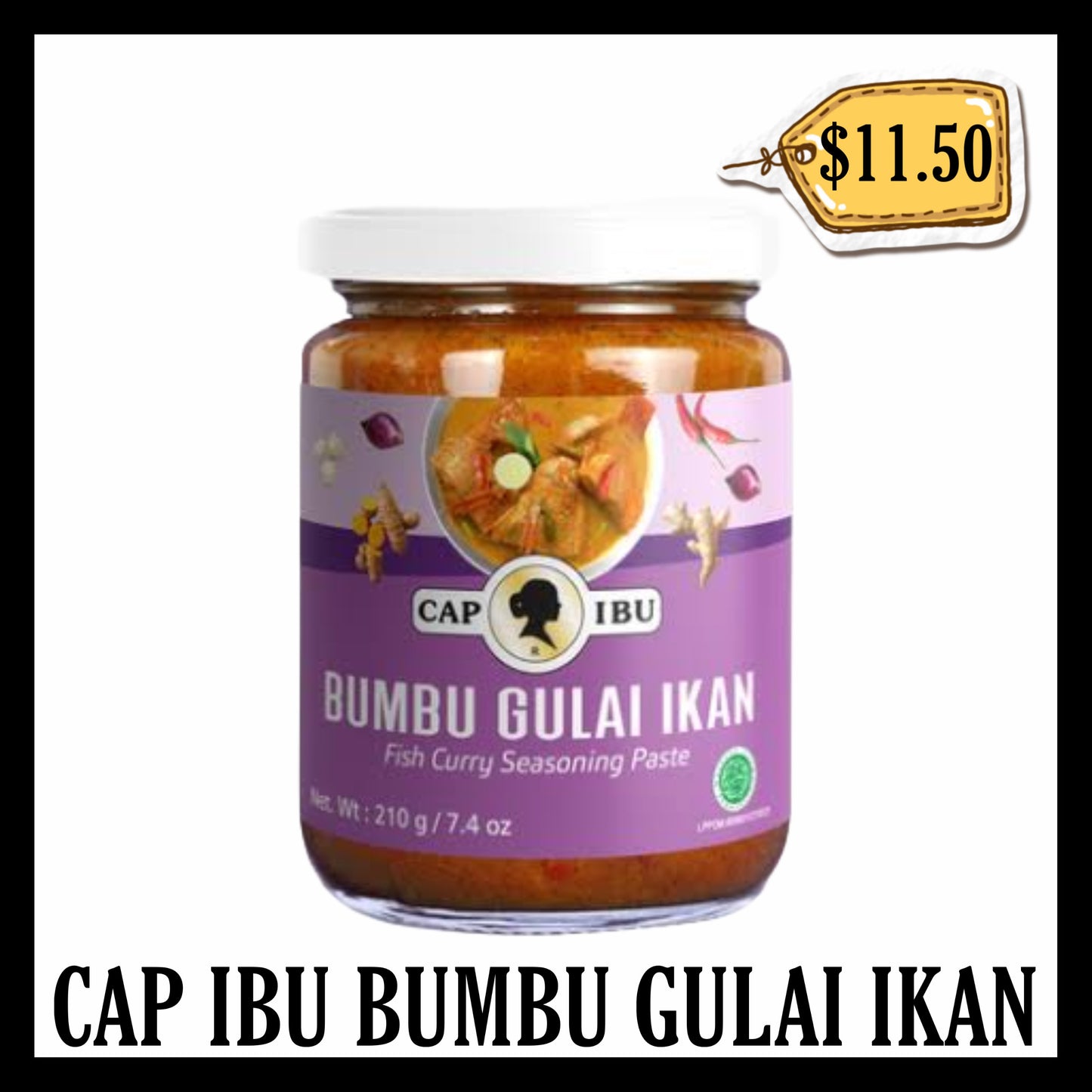 Cap Ibu Bumbu Gulai Ikan (BBD 21 MAR 2027)