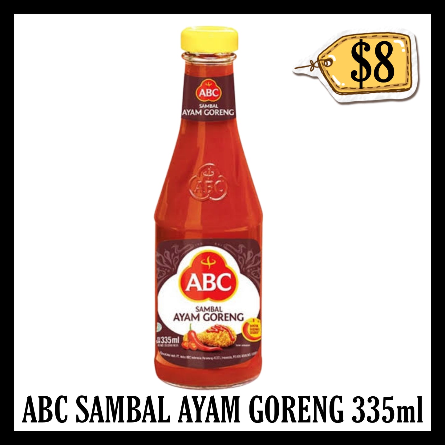 Abc Sambal Ayam Goreng 335ml (BBD 12 JUN 2027)