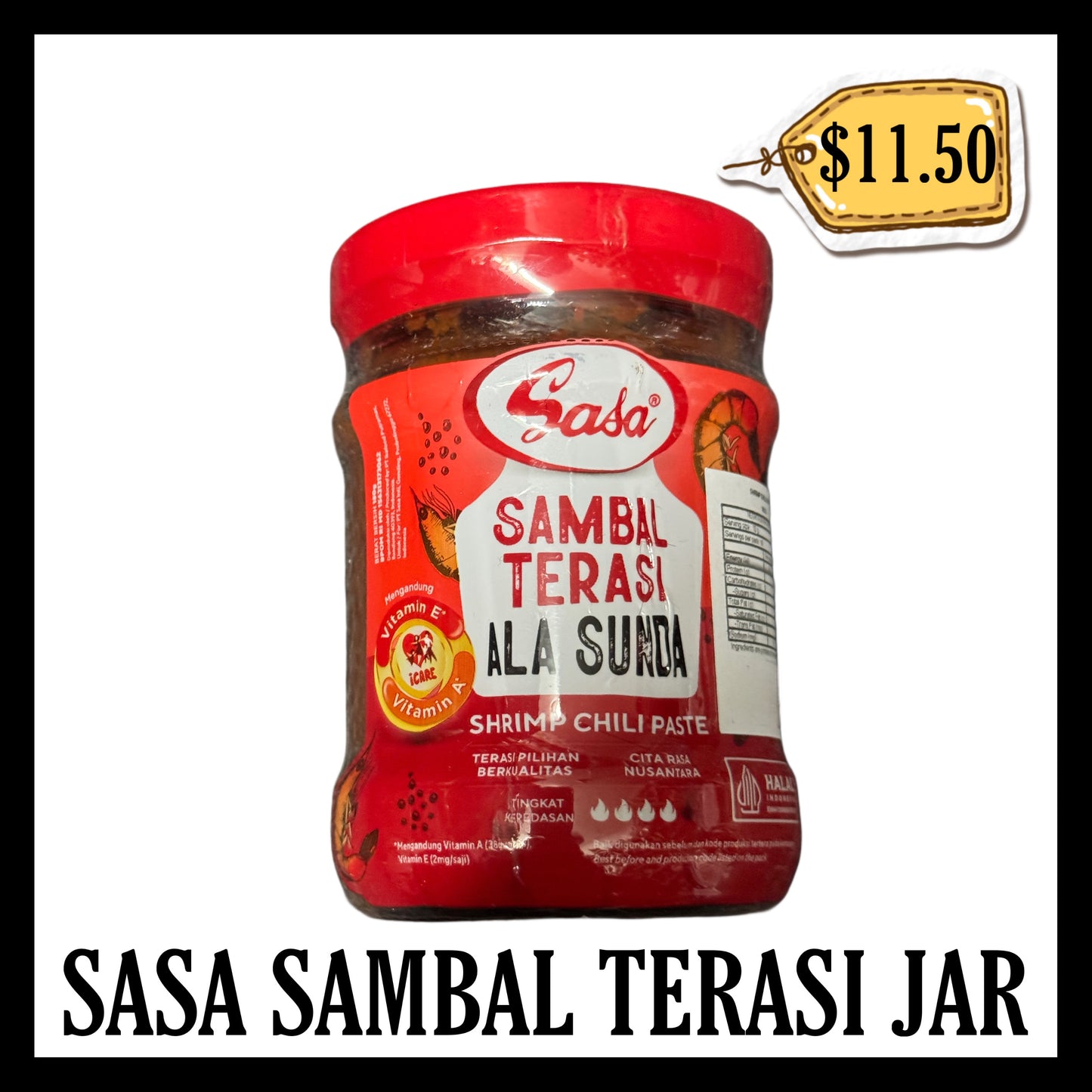 Sasa Sambal Terasi Ala Sunda Jar (BB 14 APR 2026)
