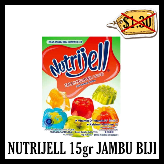 (SALE 30% OFF) Nutrijell 15gr Jambu Biji (BB END JUN 2026)