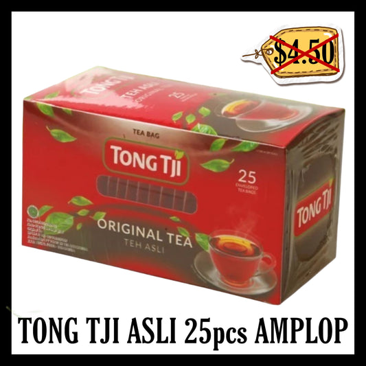 (SALE 20% OFF) Tong Tji Teh Asli 25pcs Amplop (BB END JUN 2026)