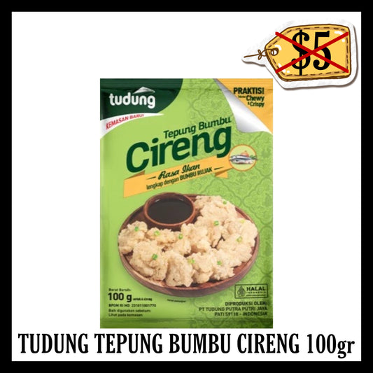 (SALE 20% OFF) Tudung Tepung Bumbu Cireng (BBD 03 JUN 2026)