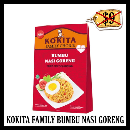 (SALE 20% OFF) Kokita Family Bumbu Nasi Goreng (BB 12 JUN 2026)
