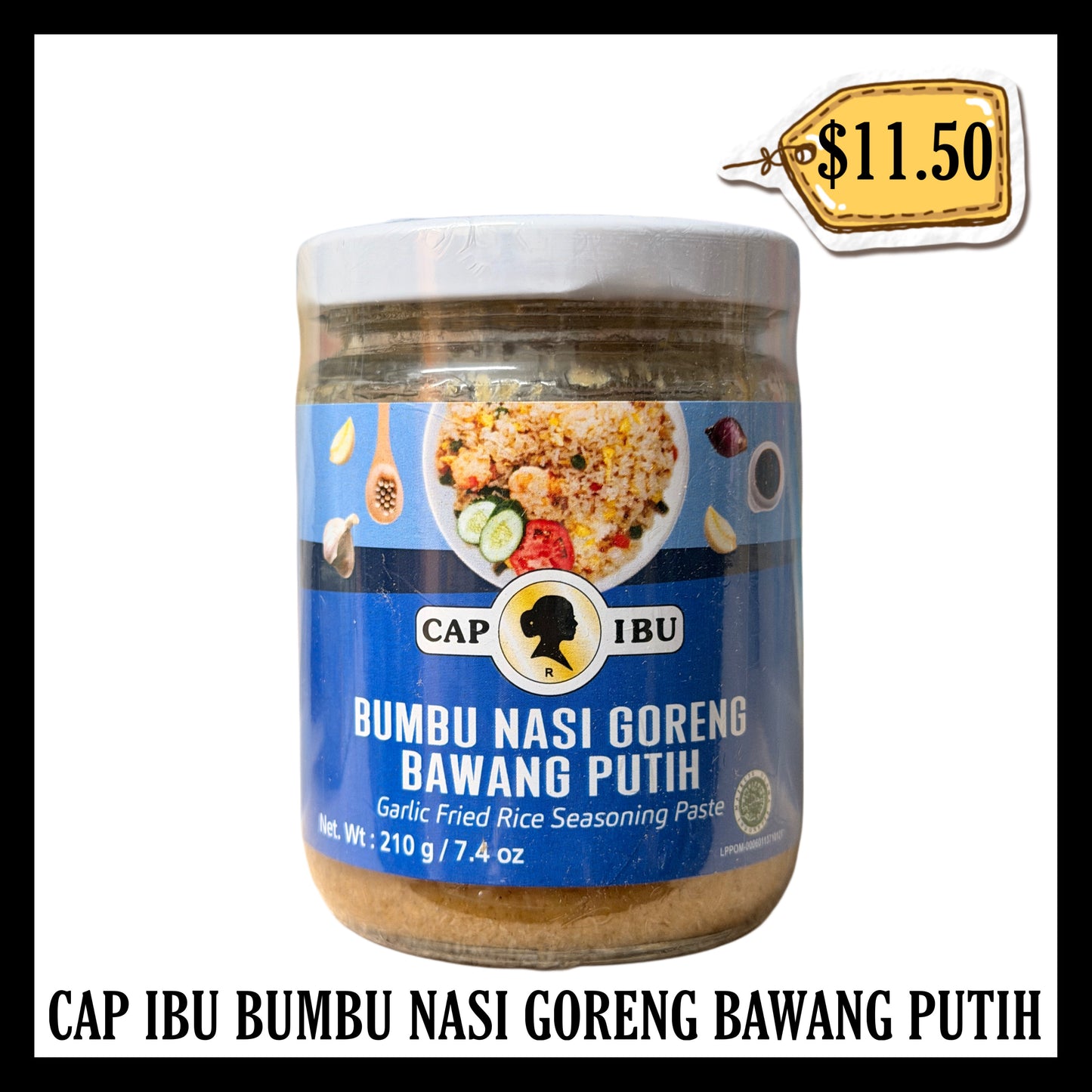 Cap Ibu Bumbu Nasi Goreng Bawang Putih (BBD 21 APR 2027)