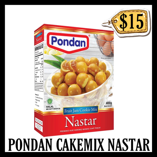 Pondan Cakemix 400gr Nastar (BBD 31 DEC 2027)
