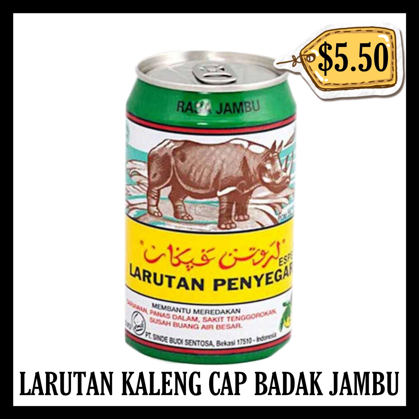 Larutan Cap Badak Kaleng Jambu (BBD 04 DEC 2026)