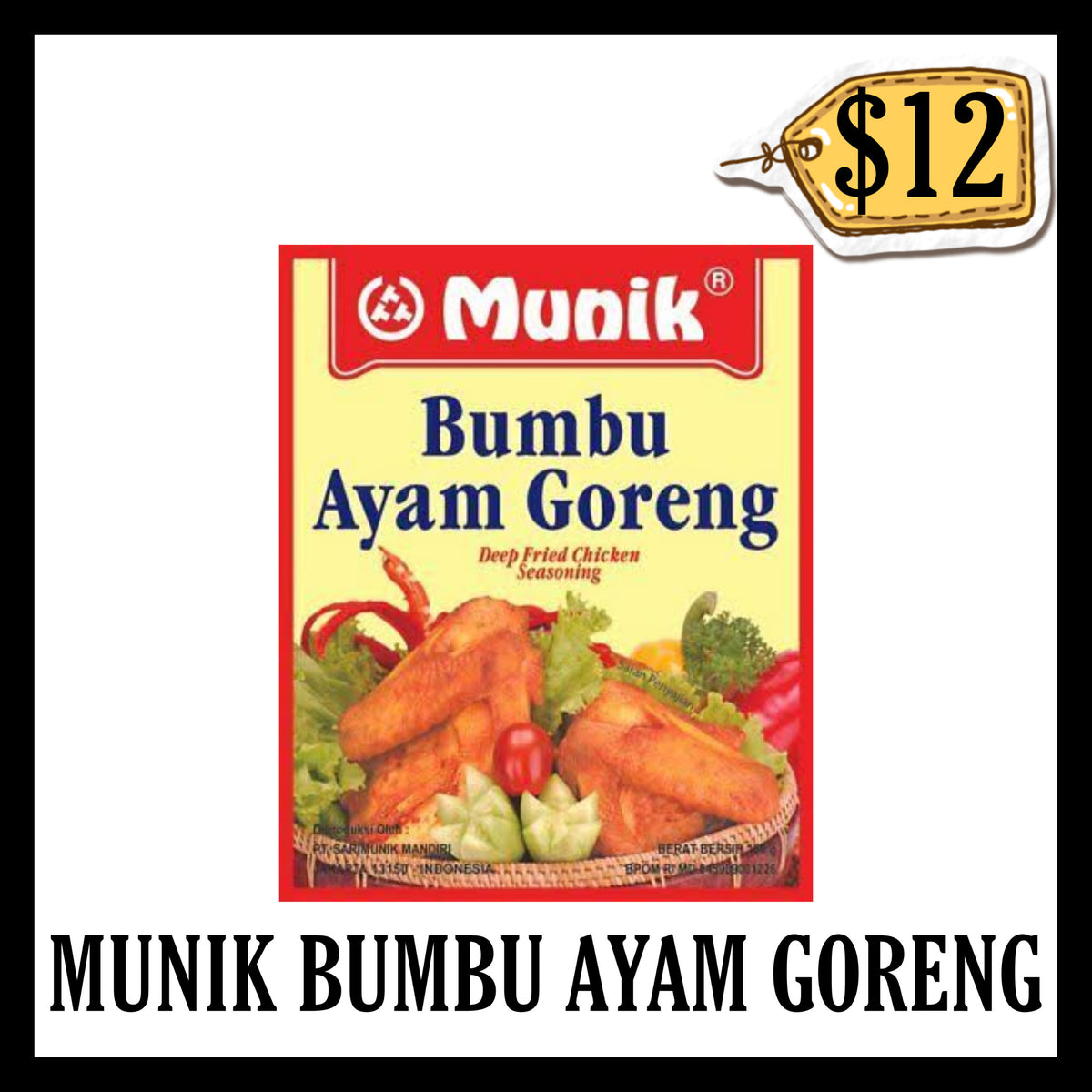 Munik Bumbu Ayam Goreng (BBD 30 MAR 2027)