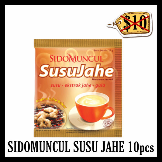 (BLACK FRIDAY SALE 30% OFF)  Sidomuncul Susu Jahe 10pcs (END MAR 2026)