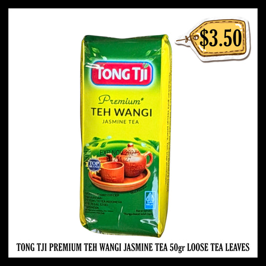 Tong Tji Premium Jasmine Tea Teh Wangi 50gr (BBD END NOV 2027)