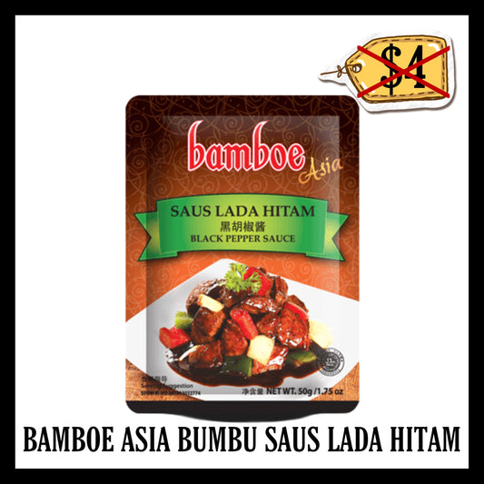 (BLACK FRIDAY SALE 30% OFF) Bamboe Bumbu Asia Saus Lada Hitam (BBD 04 MAR 2026)