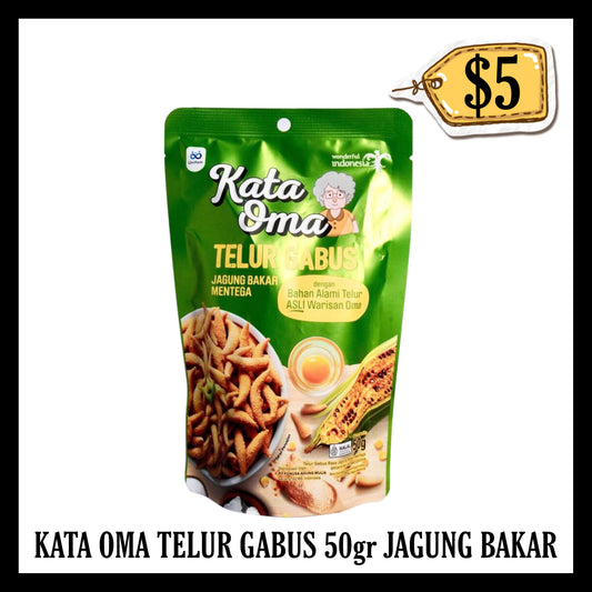 Kata Oma Telur Gabus 50gr Jagung Bakar (BBD END APR 2027)