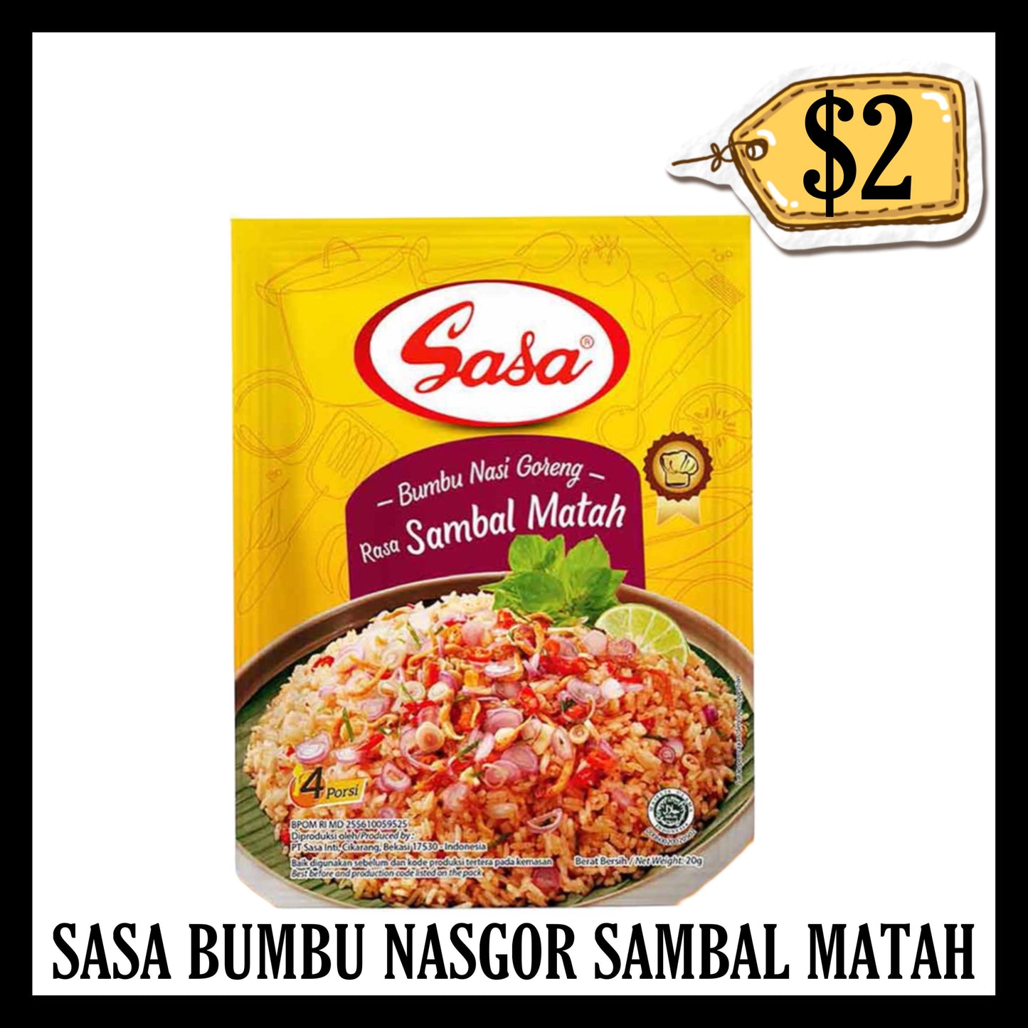 Sasa Bumbu Nasi Goreng Sambal Matah (BB 09 NOV 2025)