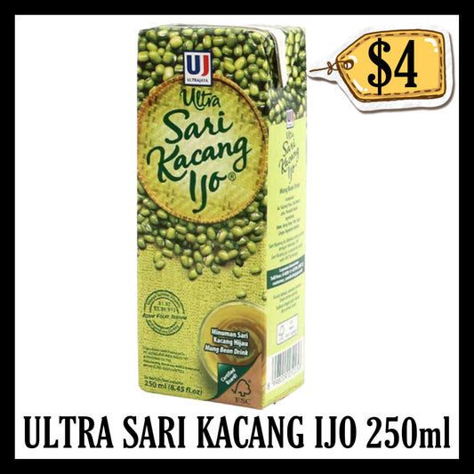 Ultra Sari Kacang Ijo 250ml (BBD 11 MAR 2027)