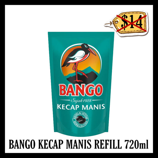 (BLACK FRIDAY SALE 30% OFF) Bango Kecap Manis Refill 700ml (BBD 26 MAR 2026)