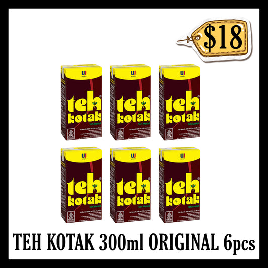 Teh Kotak 300ml Original 6pcs (BBD 14 MAY 2027)
