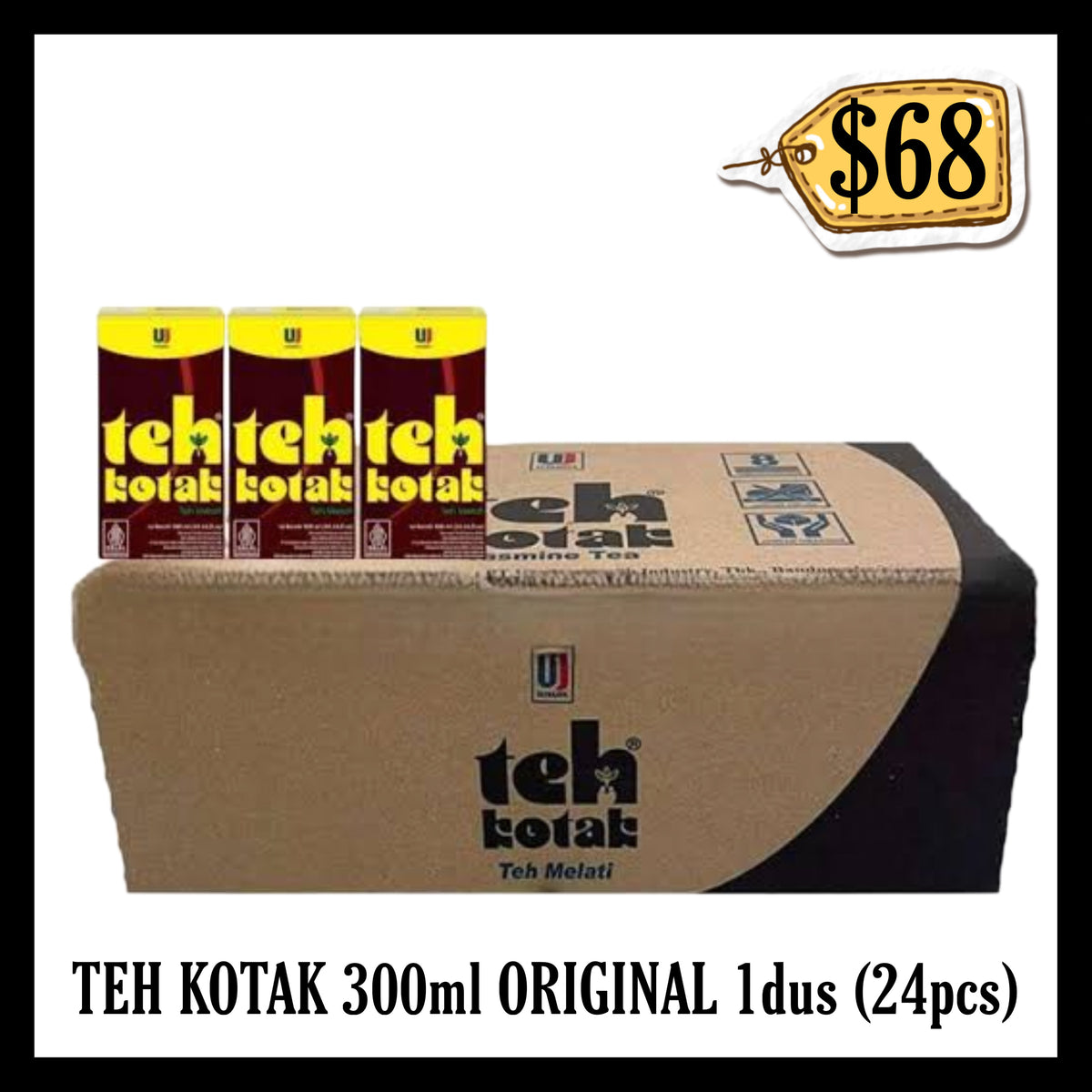 Teh Kotak 300ml Original 1dus isi 24pcs (BBD 14 MAY 2027)
