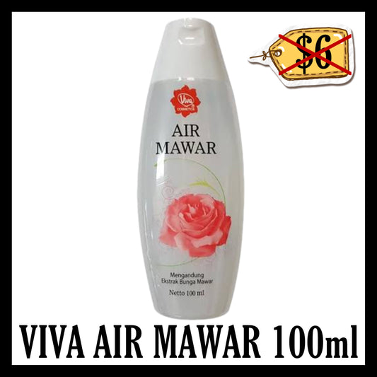 (BLACK FRIDAY SALE 30% OFF) Viva Air Mawar 100ml Kecil (BBD END APR 2026)