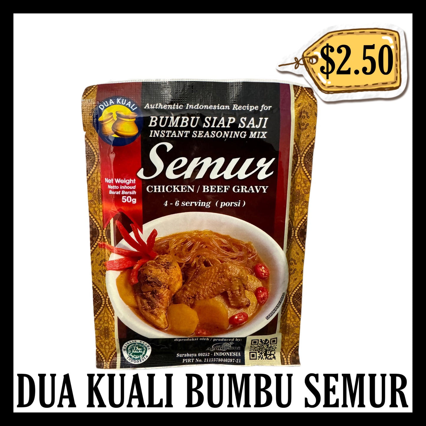 Dua Kuali Bumbu Semur (BBD 15 OCT 2027)