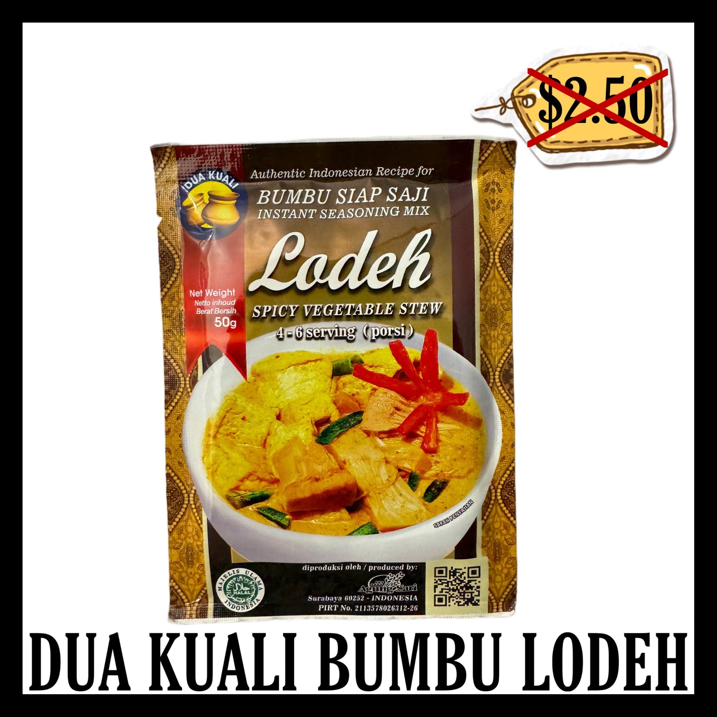 (BLACK FRIDAY SALE 30% OFF) Dua Kuali Bumbu Lodeh (BBD 15 APR 2026)