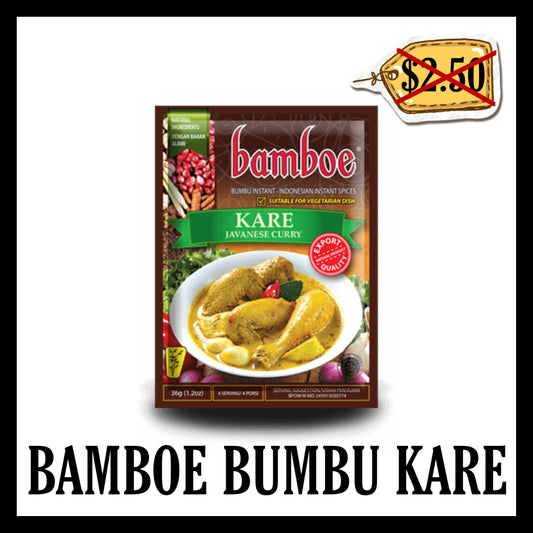 (BLACK FRIDAY SALE 20% OFF) Bamboe Bumbu Kare (BBD 18 JAN 2026)