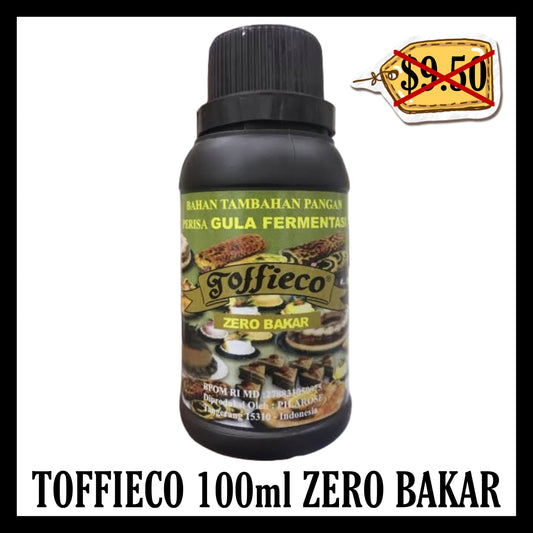 (BLACK FRIDAY SALE 30% OFF) Toffieco 100ml Zero Bakar (BBD 26 APR 2026)
