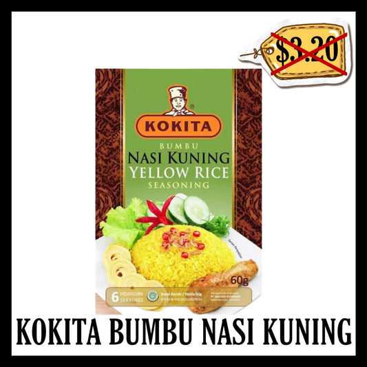 (BLACK FRIDAY SALE 20% OFF) Kokita Bumbu Nasi Kuning (BBD 07 JAN 2026)