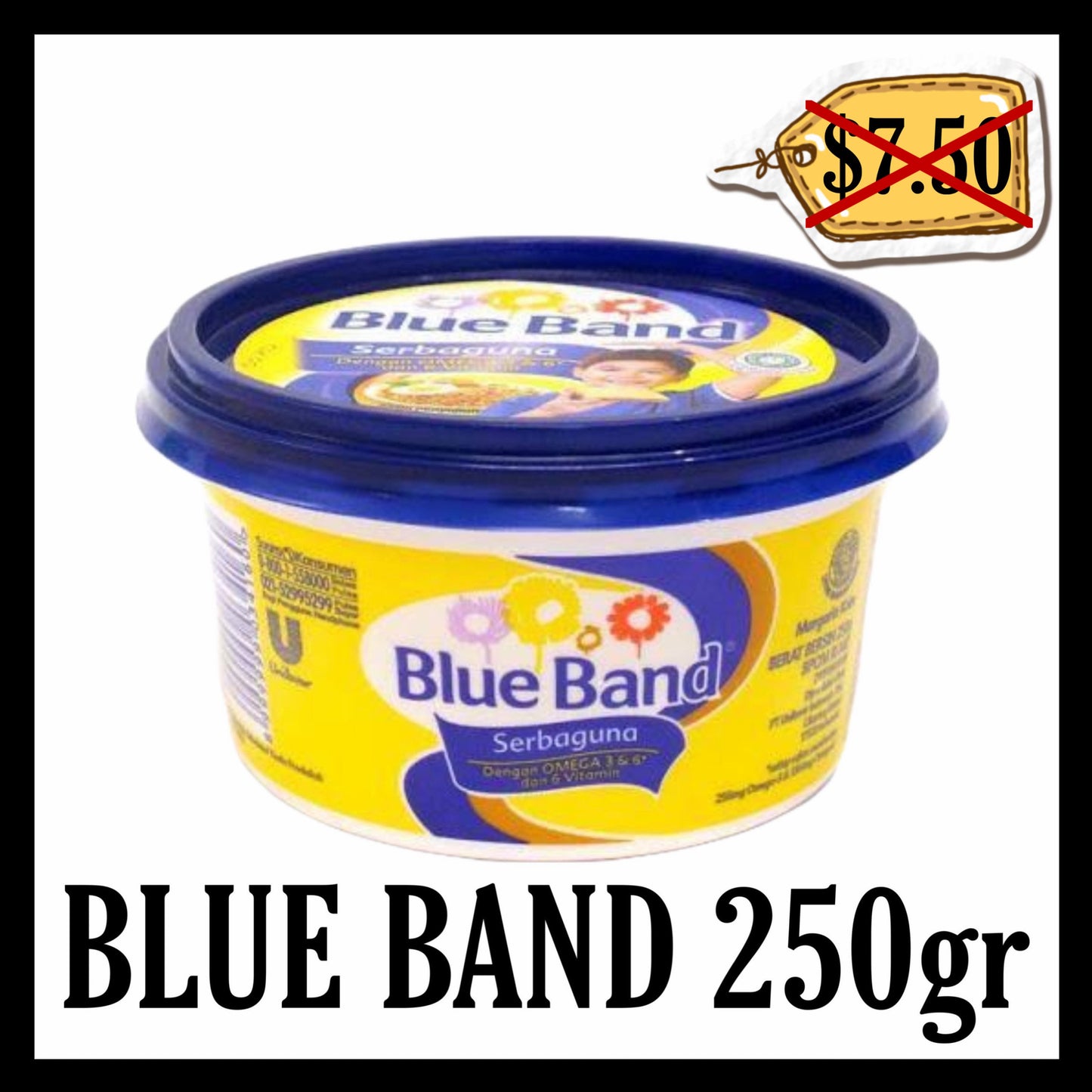 (BLACK FRIDAY SALE 30% OFF) Blue Band 250gr Mangkok (BBD 02 APR 2026)
