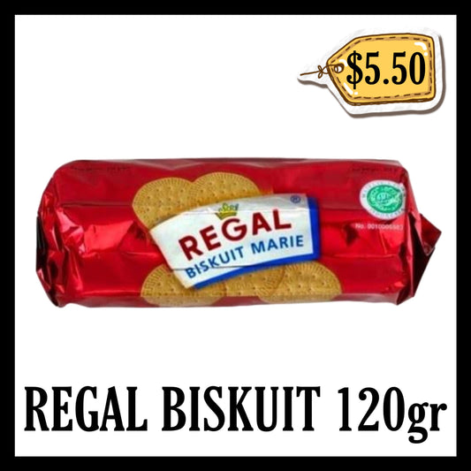 Regal Biskuit 120gr (BBD 09 JUL 2026)