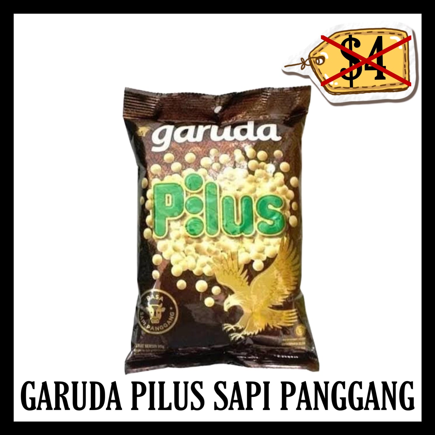 (BLACK FRIDAY SALE 30% OFF) Garuda Pilus Sapi Panggang (BBD 05 FEB 2026)