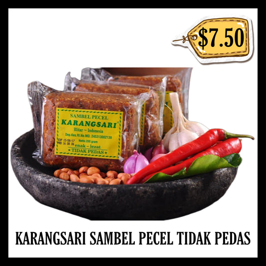 Karangsari Sambel Pecel Tidak Pedas (BBD 01 OCT 2026)