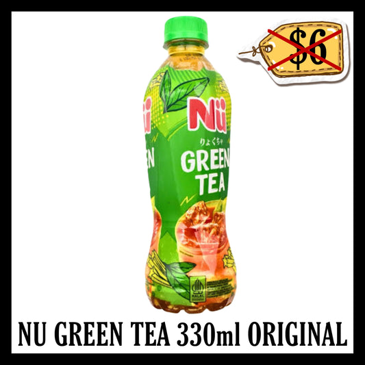 (BLACK FRIDAY SALE 15% OFF) Nu Green Tea 330ml Original (BBD 05 JAN 2026)