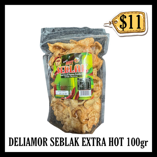 Deliamor Seblak Extra Hot 100gr (BB 25 DEC 2025)