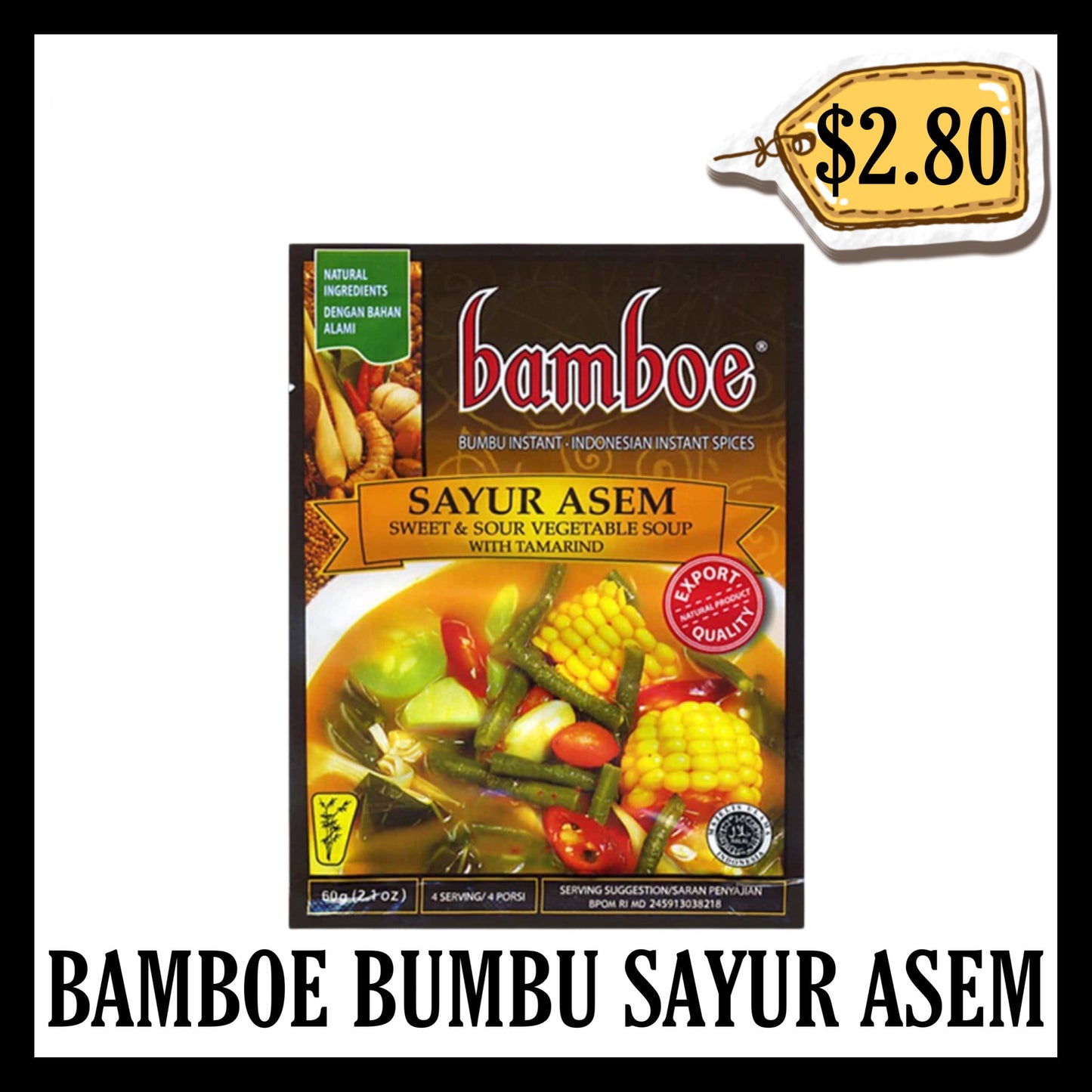Bamboe Bumbu Sayur Asem (BBD 23 FEB 2027)