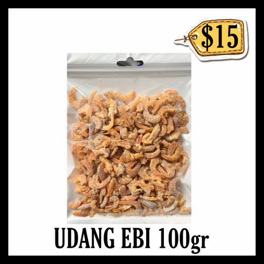 Udang Ebi Kering Premium 100gr (BBD 05 MAY 2027)