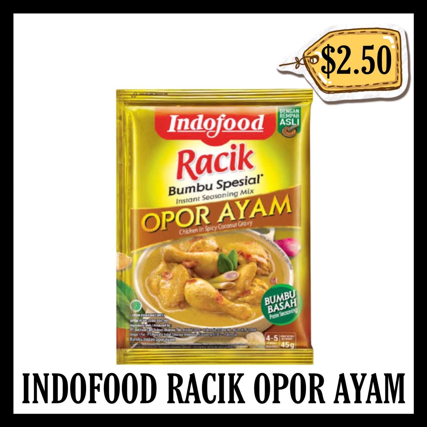 Indofood Racik Bumbu Opor Ayam (BB 10 OCT 2026)