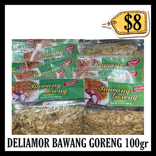 Deliamor Bawang Goreng 100gr (BBD 10 MAY 2027)