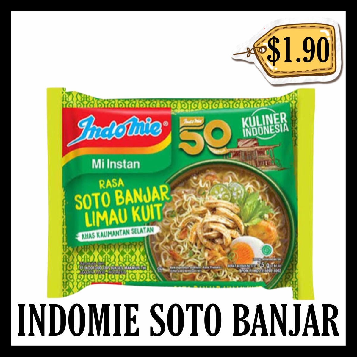 Indomie Kuah Rasa Soto Banjar Limau Kuit (BBD 05 JAN 2027)