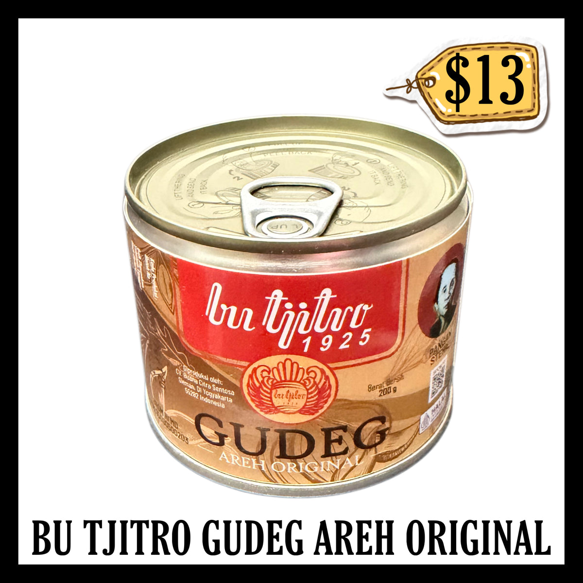 Bu Tjitro Gudeg Areh Original (BBD 31 DEC 2027)