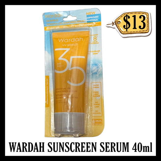 Wardah Sunscreen Serum 40ml (BB 11 AUG 2026)