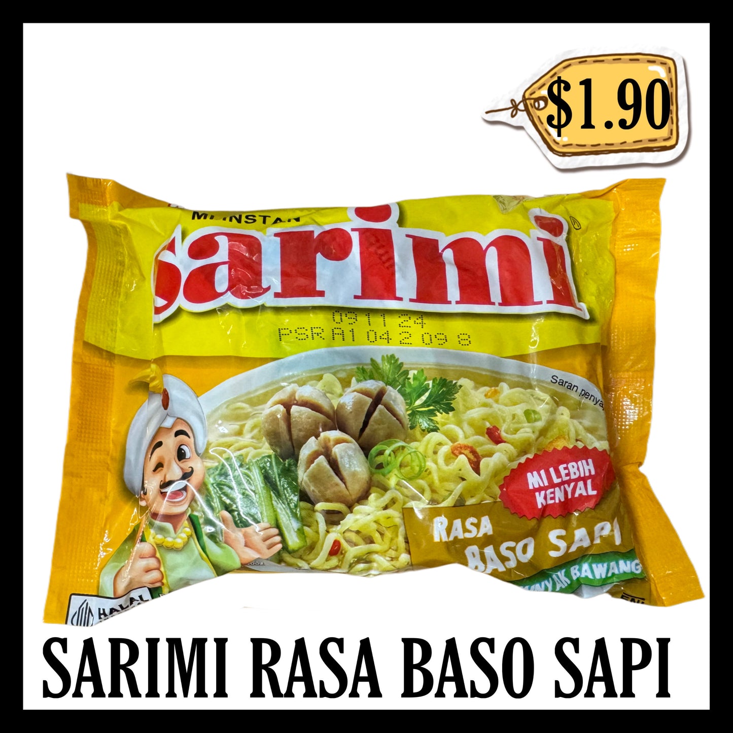 Sarimi Kuah Rasa Baso Sapi (BBD 22 DEC 2026)