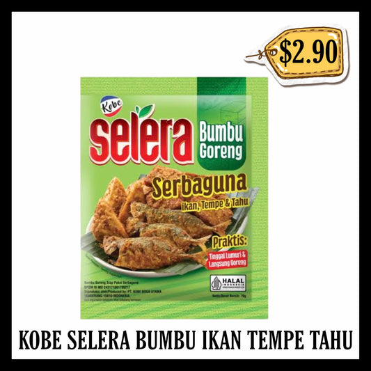 Kobe Selera Bumbu Ikan Tempe Tahu (BBD 19 AUG 2026)