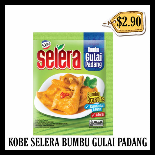 Kobe Selera Bumbu Gulai Padang (BBD 15 NOV 2026)