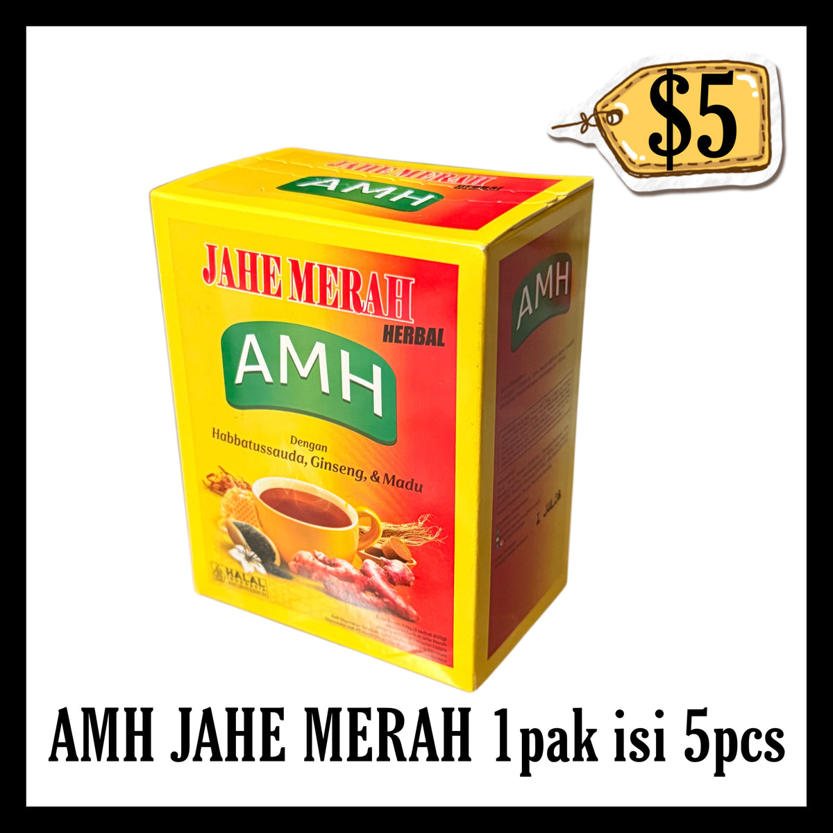 Amh Jahe Merah 1pak isi 5pcs (BBD END JUN 2028)