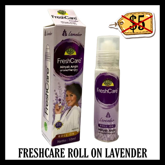 (SALE 20% OFF) Freshcare Roll On Lavender (BB END OCT 2025)