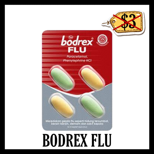 (SALE 20% OFF) Bodrex Flu (BB END OCT 2025)