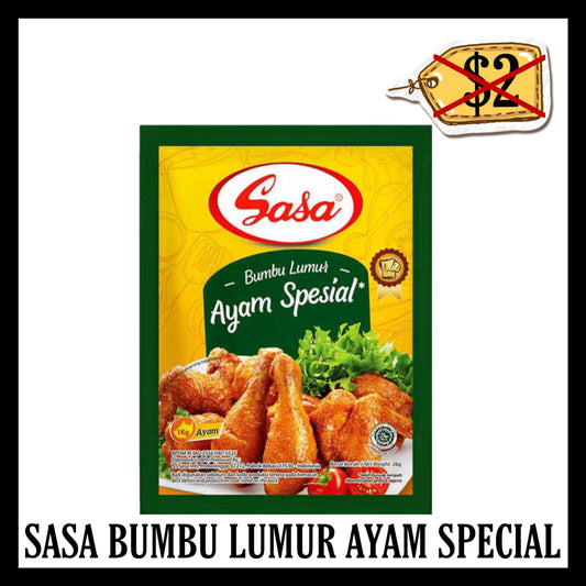 (SALE 20% OFF) Sasa Bumbu Lumur Ayam Special (BB 18 OCT 2025)