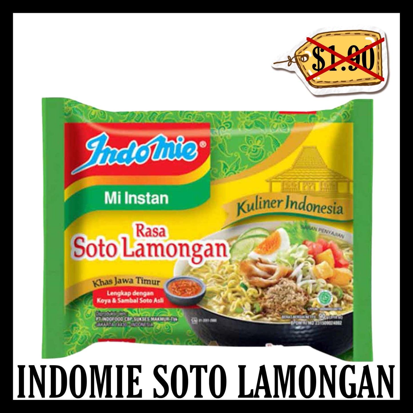 (SALE 20% OFF) Indomie Kuah Soto Lamongan (BBD 11 JUL 2026)