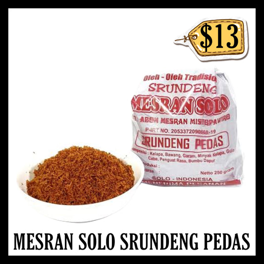 Mesran Solo Srundeng Pedas (BB 28 DEC 2025)