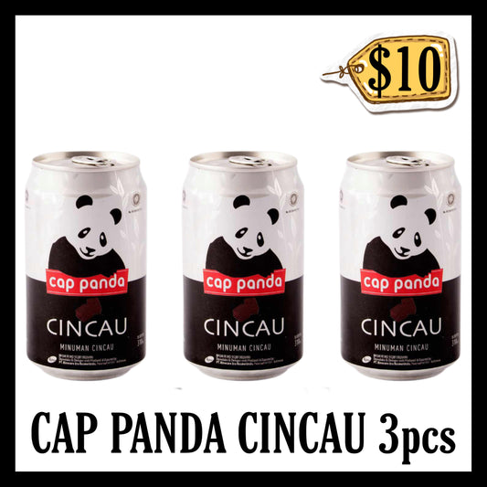 Cap Panda Cincau Kaleng 3pcs ($10 BUNDLE DEALS) (BBD END FEB 2028)